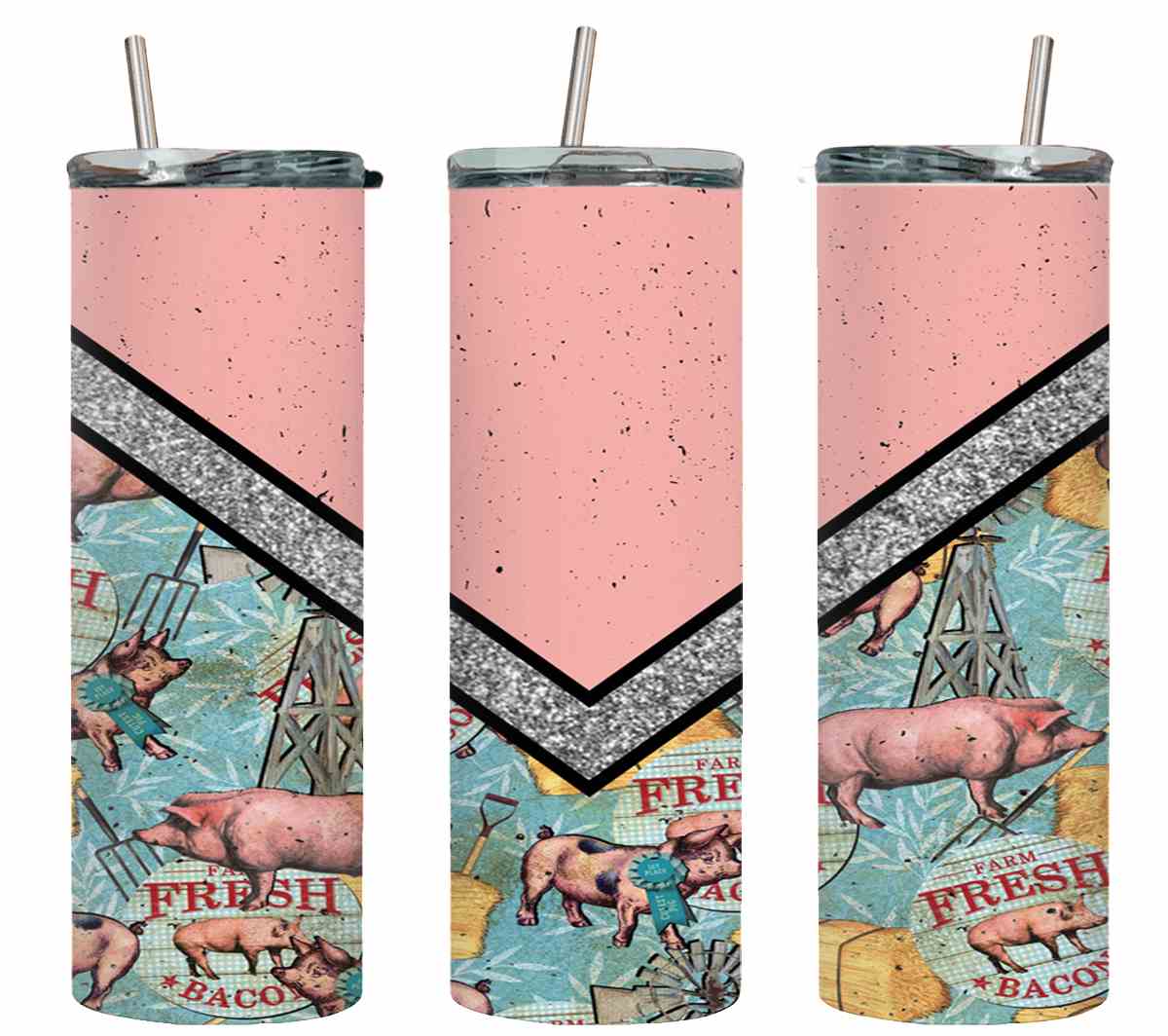 Pink Vee Pig-10599